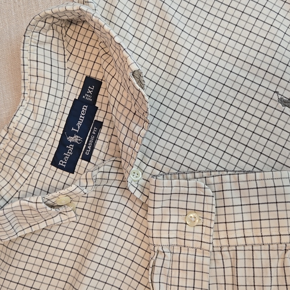 Ralph Lauren Classic Fit Button-Down‎ Shirt – Men’s XL